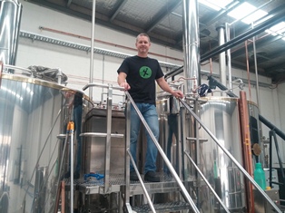 Exit Brewing's Craig Knight, aka Grum, at the helm of the new brewery
