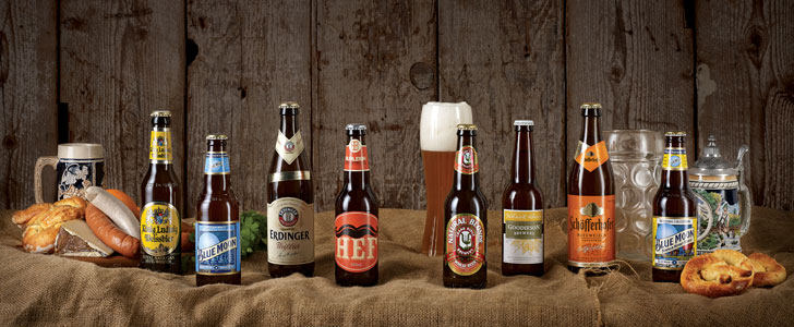 Wheat beers are excellent with food. Image by Brandee Meier