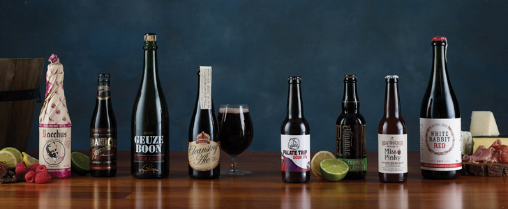 The sours line-up. Image by Brandee Meier Photography