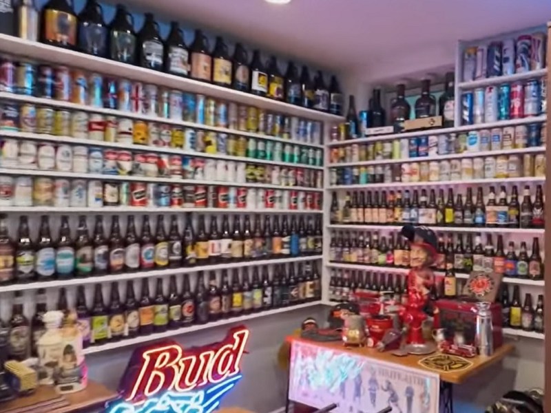 Beer can collection